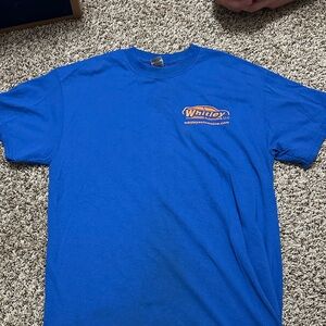 Gildan Blue Men's Shirt with Logo